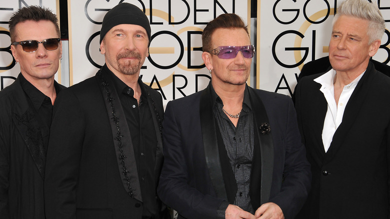 U2 at the Golden Globes