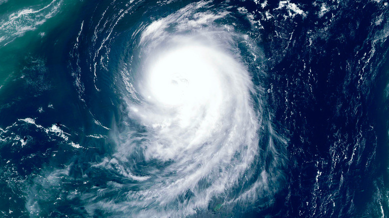 Image of a super typhoon