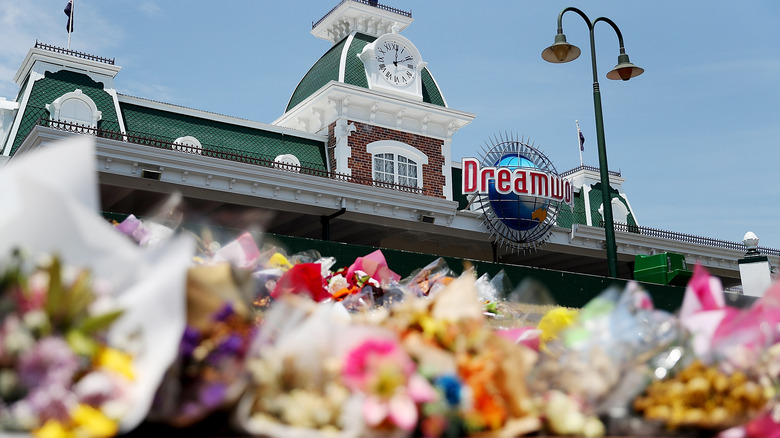 memorial at Dreamworld