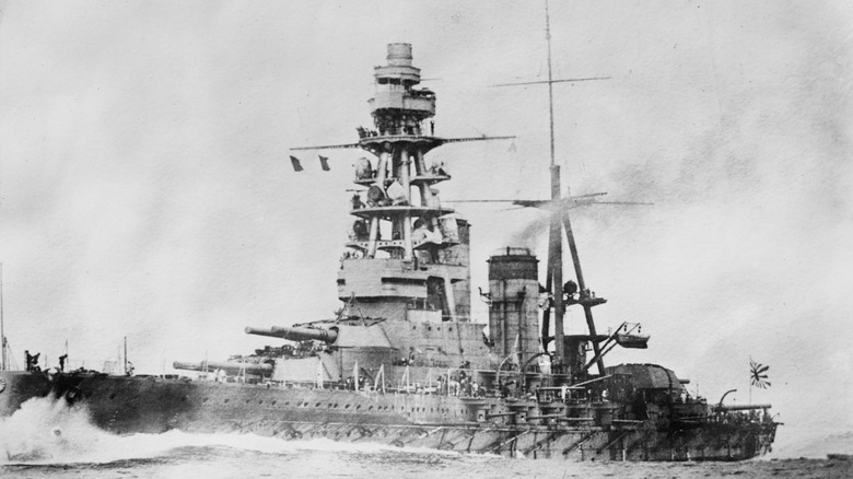 The Mutsu, circa 1922