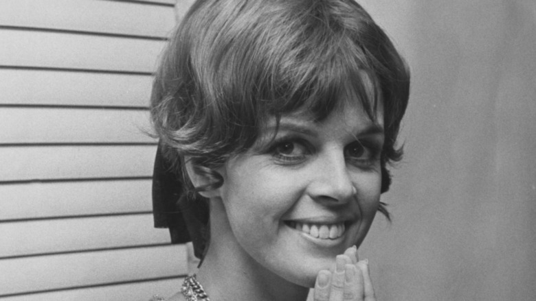 Claudine Longet smiling