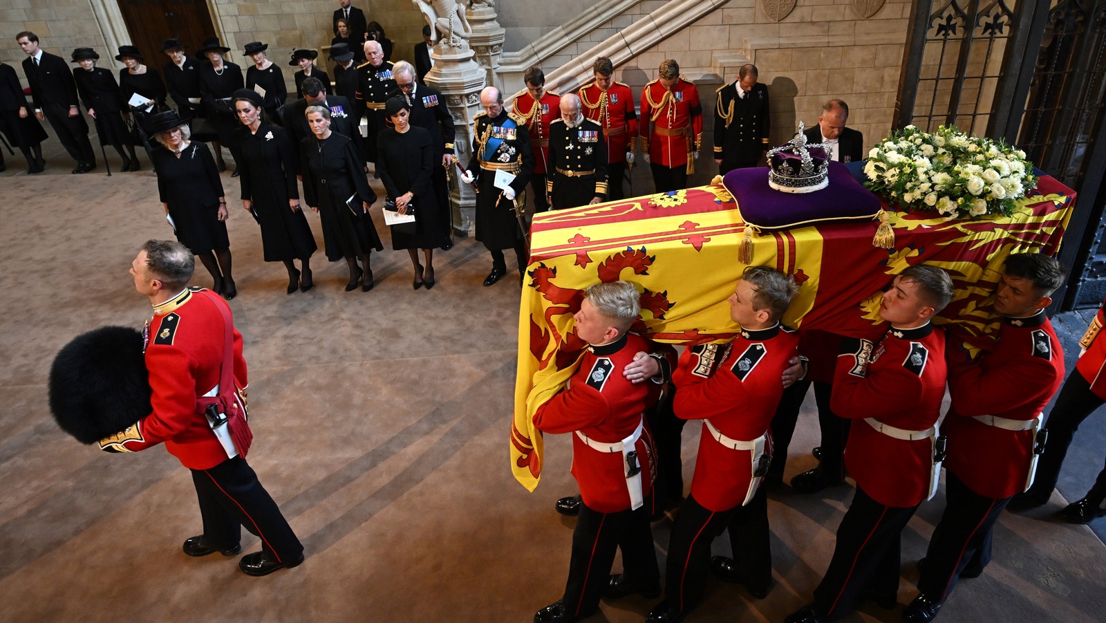 The Truth About The Guards Chosen To Carry Queen Elizabeth's Casket