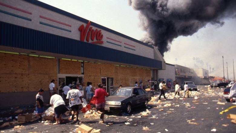 L.A. riots looting