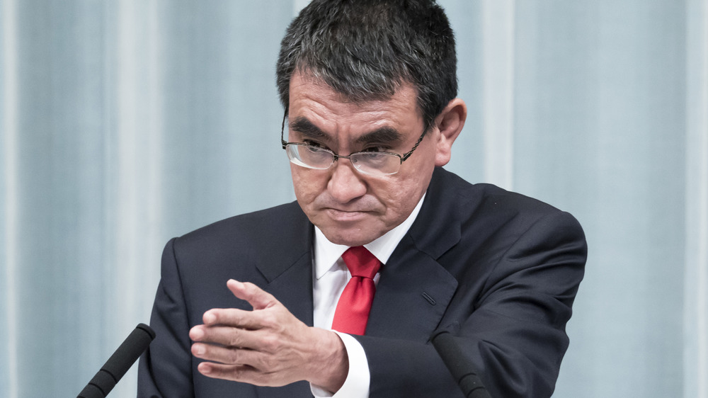 Prime Minister Taro Kono, 2019