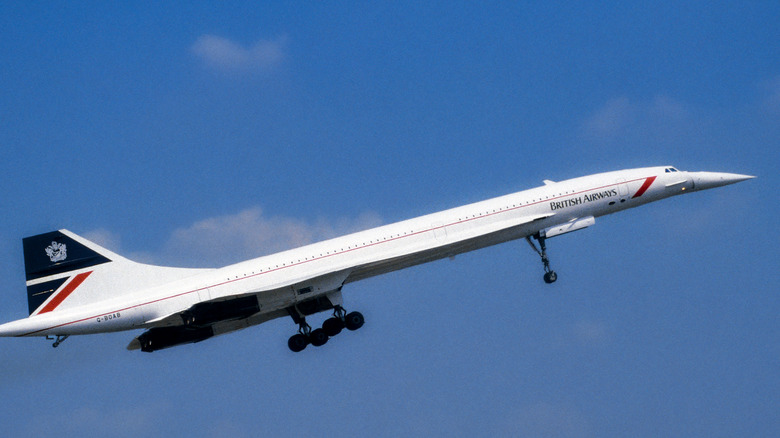 Concorde jet