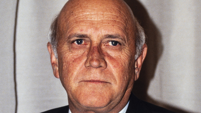 F.W. de Klerk in 1993