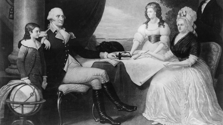 George and Martha Washington
