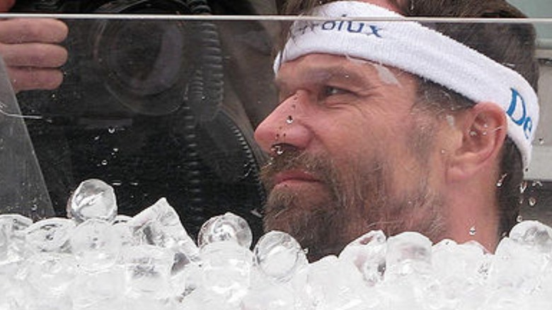 Wim Hof in ice