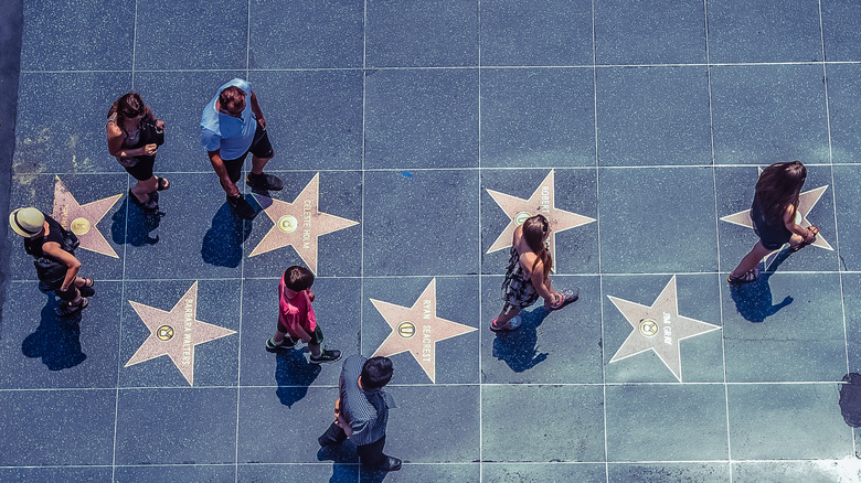 Hollywood walk of fame