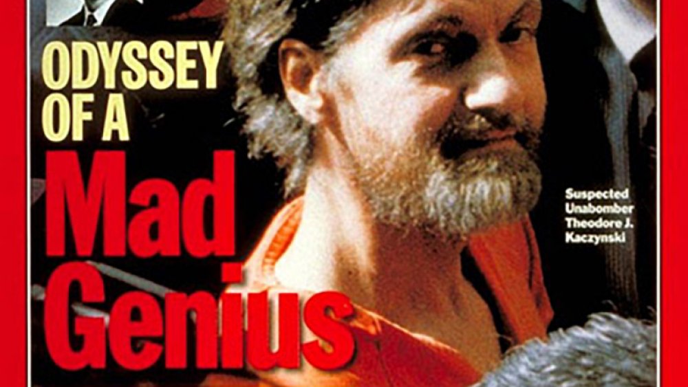 Time Magazine cover with Ted Kaczynski