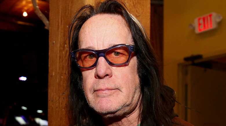 Todd Rundgren outside studio