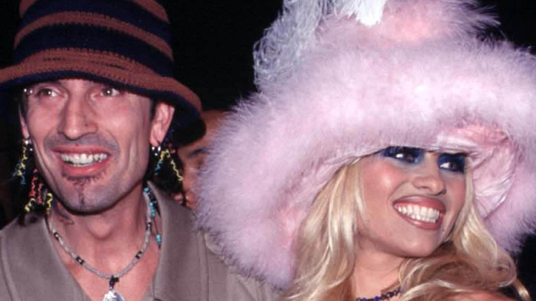 Pamela Anderson Tommy Lee smile