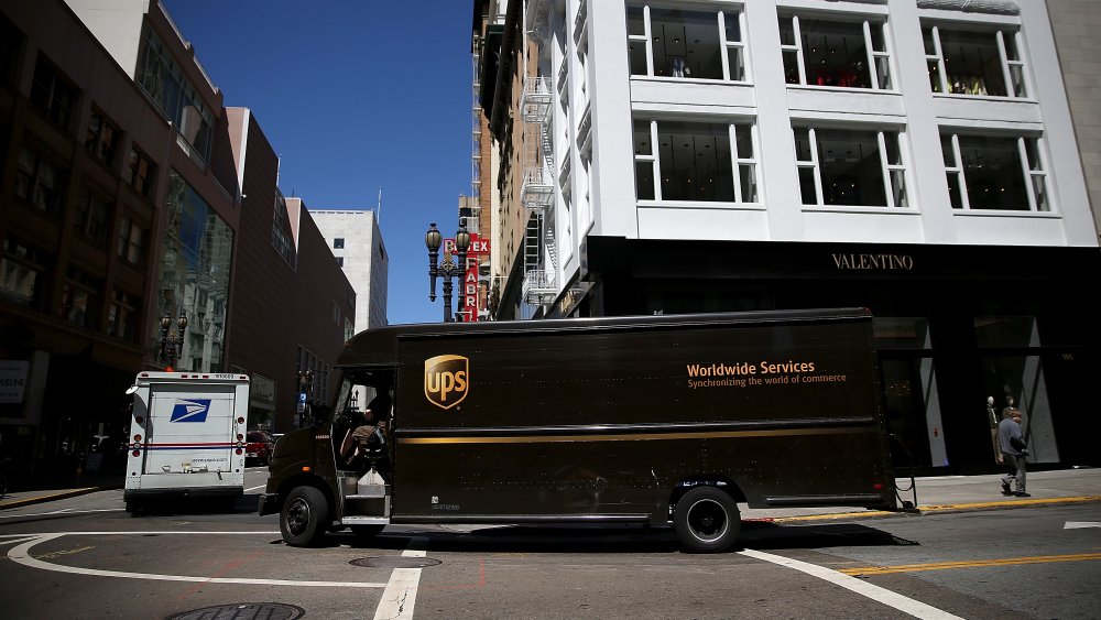 UPS truck