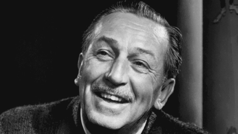 Walt Disney smiling