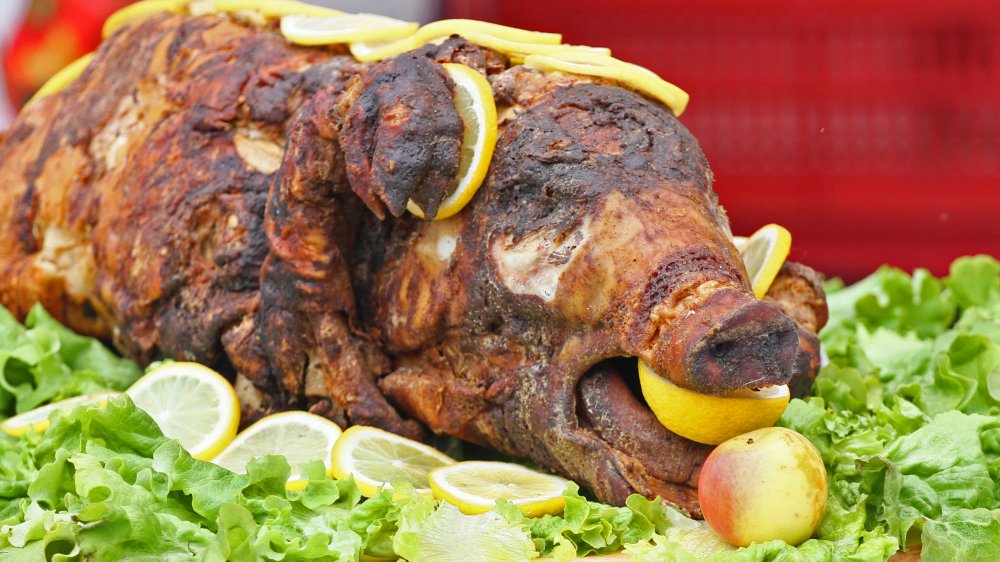 roast pig