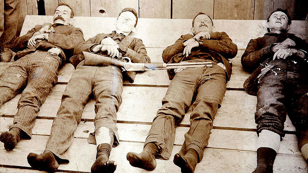 Dalton Gang laid out dead