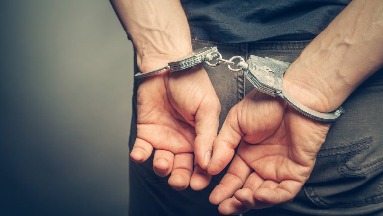 Man in handcuffs