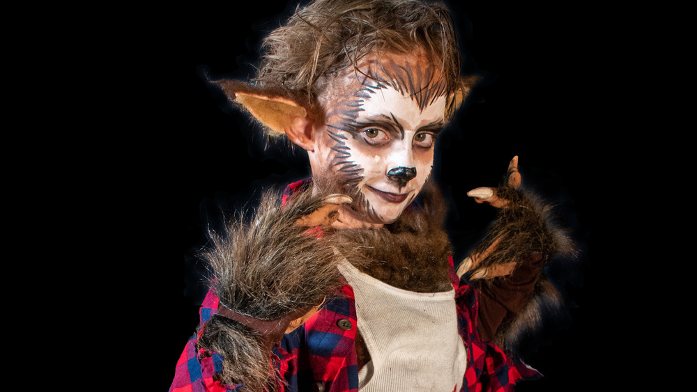A child werewolf