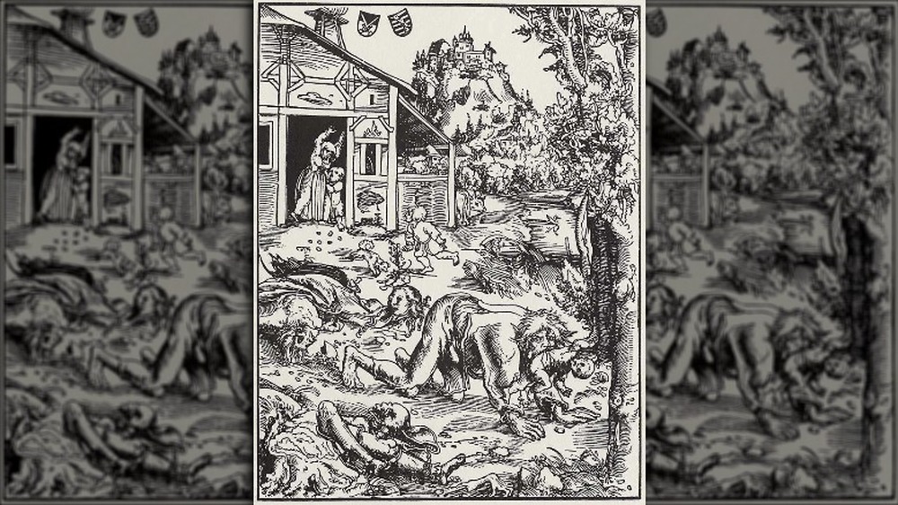 Werewolves eating people