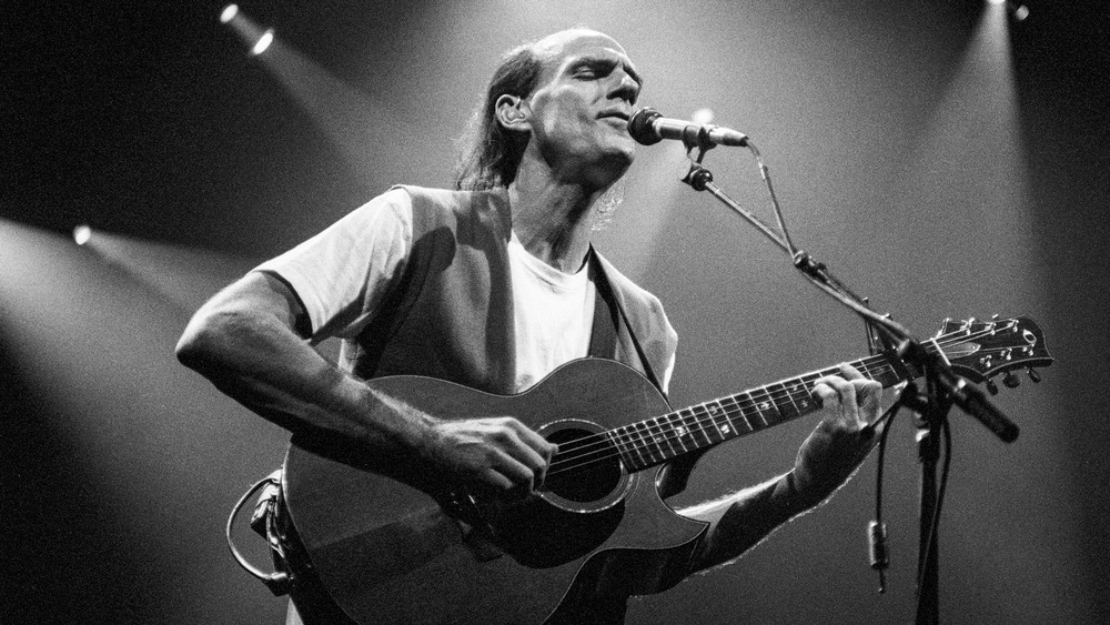 James Taylor performing