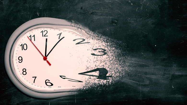 clock melting 