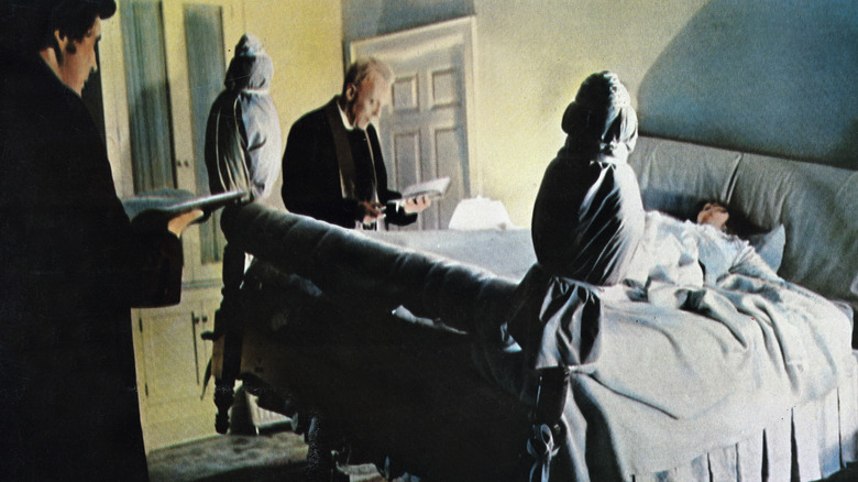 scene from The Exorcist