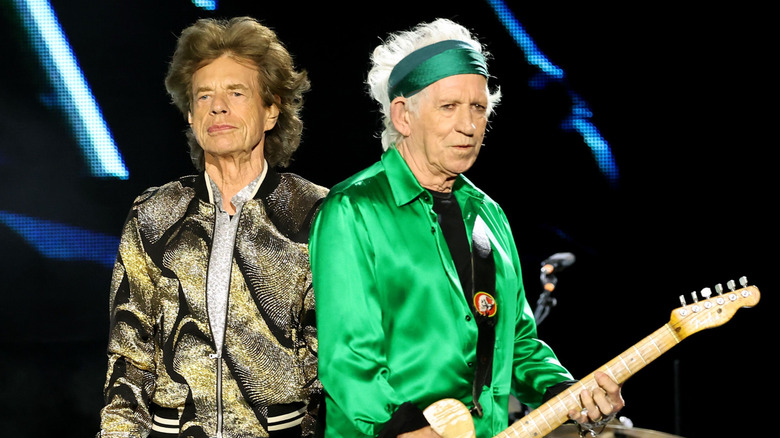 Mick Jagger onstage in 2024 during the Hackney Diamonds tour