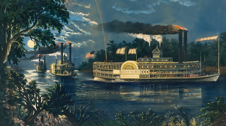 Mississippi River Steamboat