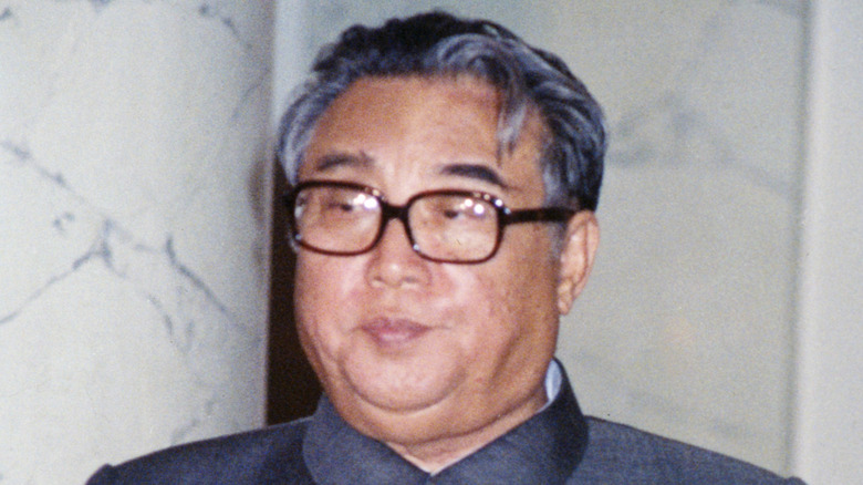 North Korean leader Kim Il Sung glasses