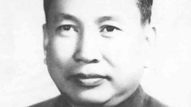Portrait of Pol Pot neutral