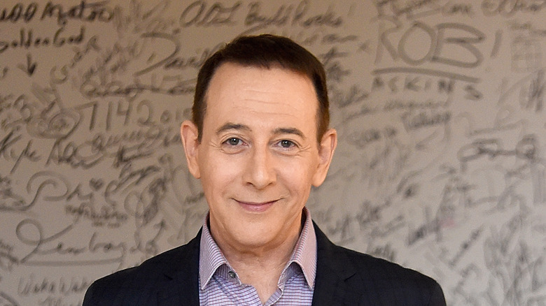 paul reubens smiling