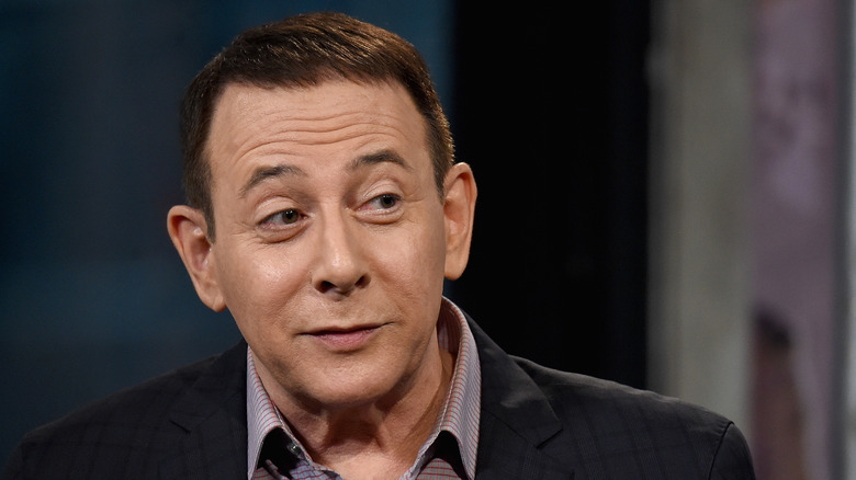 paul reubens looking to side