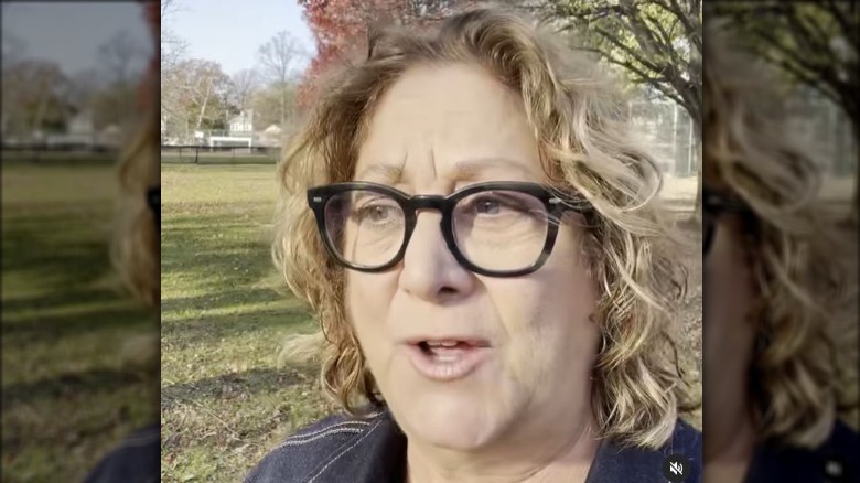 Kym Durham wearing glasses