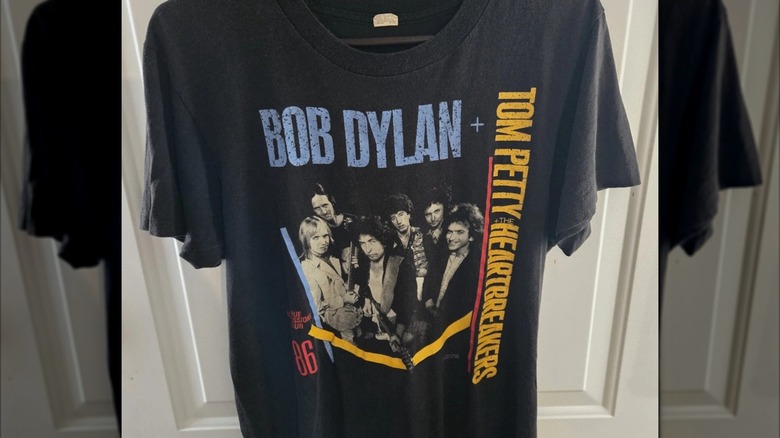 1986 Bob Dylan and Tom Petty and the Heartbreakers tour shirt