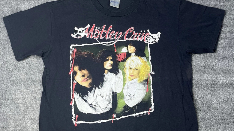 1989 Motley Crue Dr Feelgood tour t-shirt