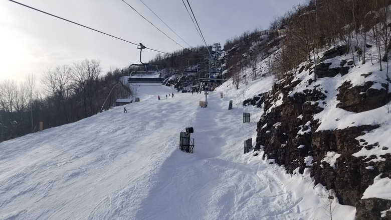 ski slope at Hunter Mountain