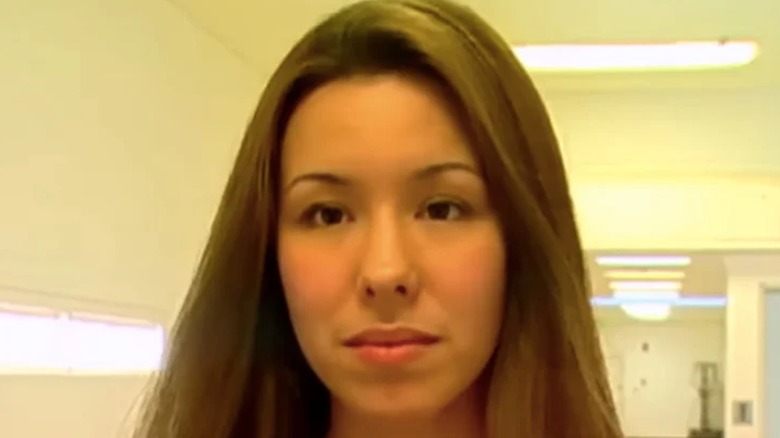 Jodi Arias staring ahead