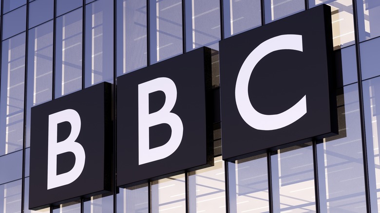 BBC logo on a building