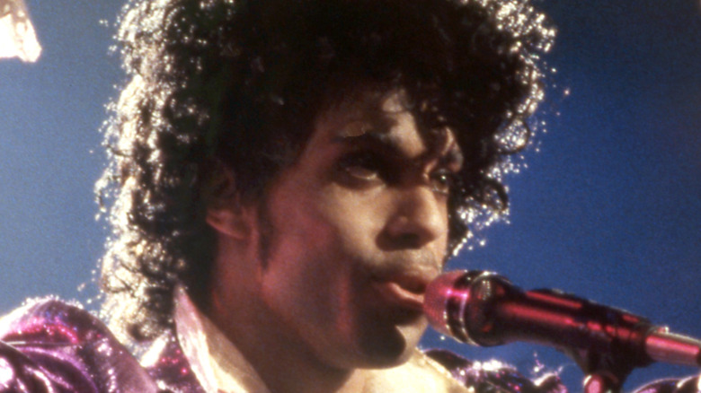 Prince in purple