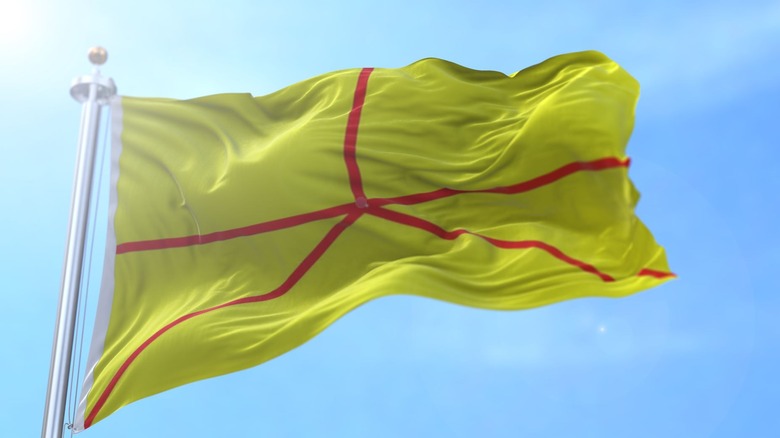 The flag of the Empire of Austenasia