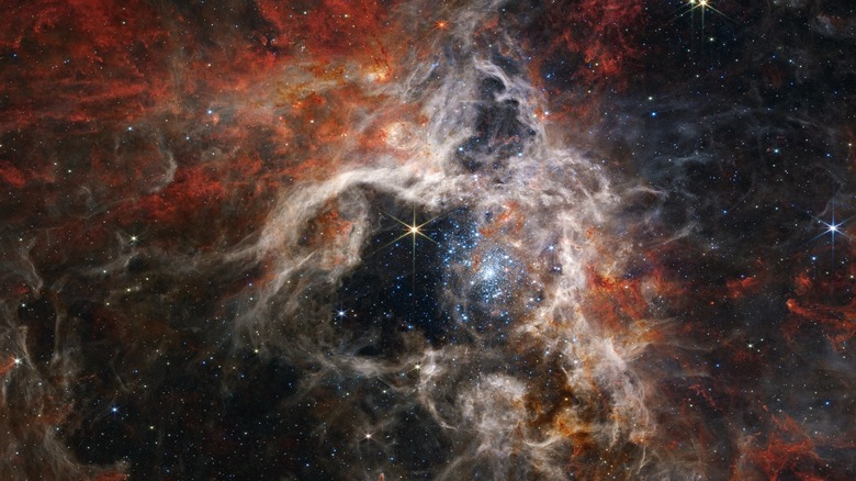 Tarantula Nebula, James Webb image