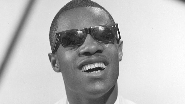 Stevie Wonder as a teenager