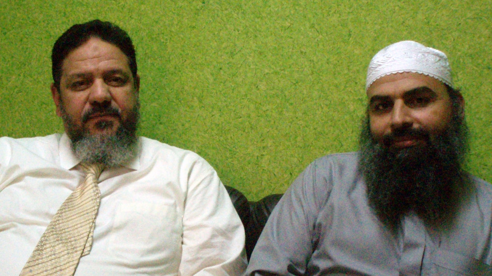 Hassan Mustafa Osama Nasr and lawyer in Cairo