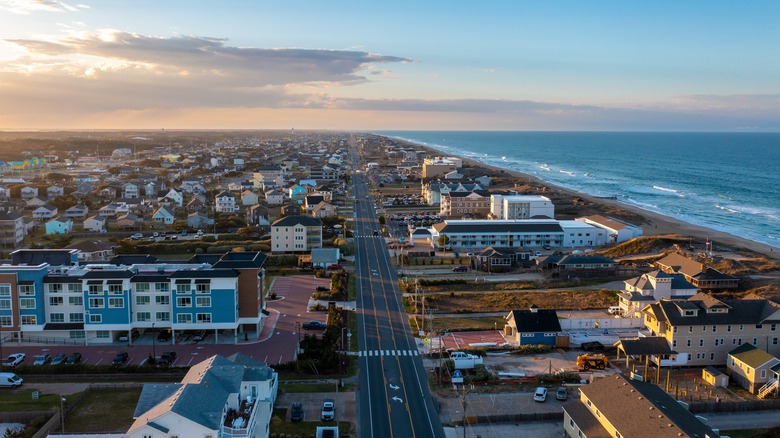 aerial view Kill Devil Hills