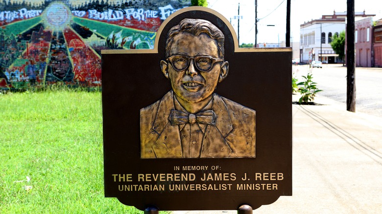 plaque of James Reeb