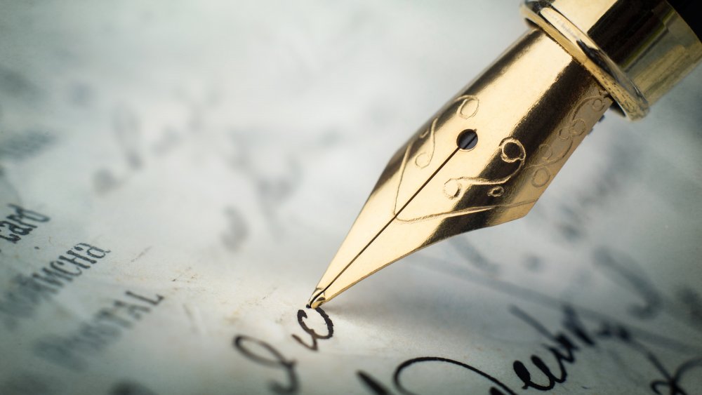Pen writing
