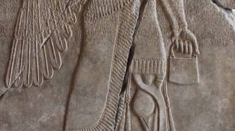 Assyrian god Apkallu, 9th century BCE