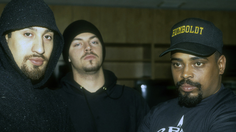 Cypress Hill poses for band photo