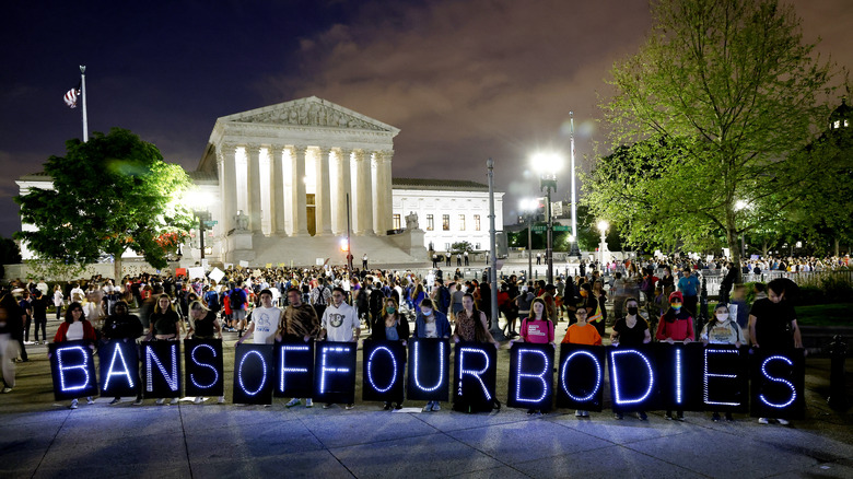 Abortion rally Supreme Court