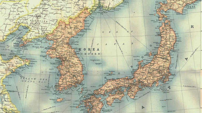 Map of Japanese Empire